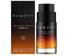 BUGATTI DYNAMIC MOVE AMBER tualetinis vanduo, 100 ml
