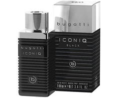 BUGATTI Iconiq juodas tualetinis vanduo vyrams 100 ml