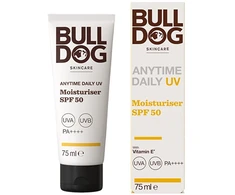 Bulldog Moisturizing face cream SPF 50 Anytime Daily Moisturise 75 ml