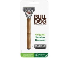 Bulldog Originalus bambuko skustuvas + 2 atsarginės galvutės