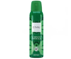 C-THRU Luminous Emerald Dezodorantas moterims, 150 ml