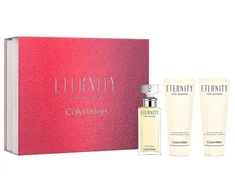 Calvin Klein Eternity EDP parfumuotas vanduo moterims ​​, 100 ml + body lotion, 100 ml + EDP, 10 ml