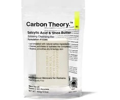 Carbon Theory Cleansing facial soap Salicylic Acid &amp; Sviestmedžių aliejumi (Exfoliating Cleansing Bar) 100 g