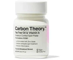 Carbon Theory Arbatmedžio aliejus - vitaminas A prieš spuogų atsiradimą (dėmių pasta) 30 ml