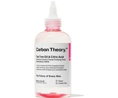 Carbon Theory Pleťové tonikum Arbatmedžio aliejus - Citrinos rūgštis Breakout Control (veido valomasis tonikas) 250 ml