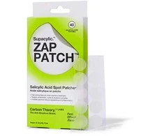 Carbon Theory Anglies teorija Supaciliniai spuogų pleistrai. Zap Patch (Salicilo rūgšties dėmių pleistrai) 40 vnt