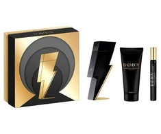 Carolina Herrera Bad Boy - EDT 100 ml + dušo želė 100 ml + EDT 10 ml