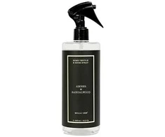 Cereria Mollá Home spray juodas Amber &amp; Sandalwood (Home Textile &amp; Room Purškiklis), 500 ml