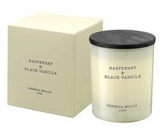 Cereria Mollá Scented candle cream Raspberry &amp; Juodas Vanilla (Candle) 230 g