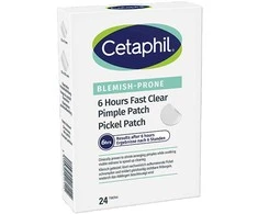 Cetaphil Topical acne patches 6 Hour Fast Clear Pimple Patch 24 pcs