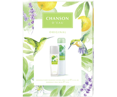 Chanson D´Eau Original - deodorant s rozprašovačem 75 ml + deodorant ve spreji 200 ml