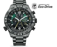 Laikrodis „Citizen“ radijo bangomis valdomas „Promaster Navihawk“ AT8227-56X