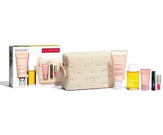 Maternity Set Clarins: Multi Active Jour Age-Defying Day Kreminis For Face, 15 ml + Body Partner Anti-Stretch Marks Body Kreminis Body, 175 ml + Wonder Volume Volumising Blakstienų tušas Juodas, 3 ml *Miniature + Tonikas Firming Body Oil, 100 ml + Lip Confort Lip Oil 04 1.