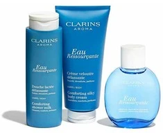 Clarins Eau Ressourcante Comforting Shower Milk kreminis kūno prausiklis, 200 ml