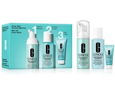 „Clinique Anti-Blemish Solutions“ 3 žingsnių odos priežiūros sistema, 3 dalių dėklas
