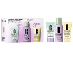 Clinique Set (All About Clean Liquid Facial Soap Mild 30 ML + Gaivinantis Lotion 2 Twice A Day Exfoliator 60 ML + Dramatically Different Moisturizing Lotion+ 30 ML)