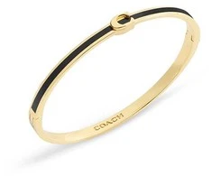 Coach Elegant solid bracelet for women 37546478GLD001