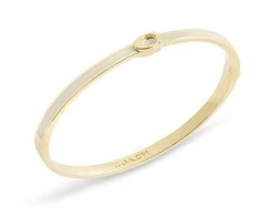 Coach Elegant solid bracelet for women 37553124GLD100