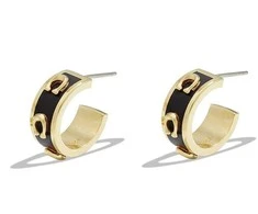 Coach Fashion semicircular earrings for women 37448375GLD001