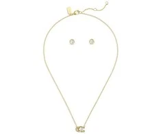 Coach Gold-plated jewelry set with crystals 37412845GLD110