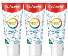 Colgate Vaikiška dantų pasta Total Junior Trio 3 x 50 ml