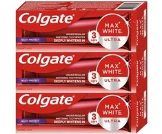 Colgate Dantų pasta Max Baltas Ultra Protect Trio 3 x 50 ml