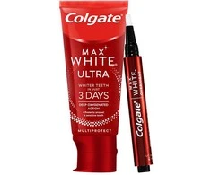 Colgate Balinantis dantų priežiūros rinkinys Max Baltas