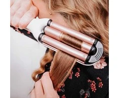 Concept KT2140 Hair styling device – waver auksinis, baltas