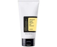 COSRX Advanced Snail Mucin Gel Cleanser Gelinis veido prausiklis su sraigių mucinu, 150 ml