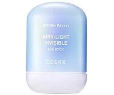 COSRX Airy-Light Invisible Sun Stick SPF 50+ pieštukas veidui nuo saulės, 19 g