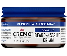 „Cremo Cooling Beard &amp; Scruff Kreminis“ citrusinių vaisių ir mėtų lapų skonio vėsinamasis barzdos ir kaklo kreminis 113 g