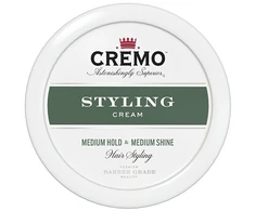 „Cremo“ plaukų formavimo kremas vidutinės fiksacijos ir vidutinio blizgesio suteikiantis kremas (stimuliuojantis kreminis) 113 g
