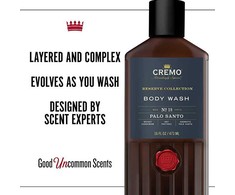 Cremo Reserve Collection Palo Santo Dušo želė (Kūno prausiklis) 473 ml