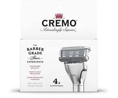 Cremo „Barber Grade“ pakaitinės galvutės, 4 vnt.