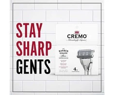 Cremo „Barber Grade“ pakaitinės galvutės, 4 vnt.