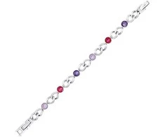 Crystalp Charming bracelet with Swarovski crystals Solara 22295.PIN.E