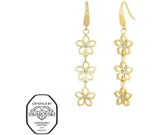 Crystalp Swarovski Crystal Drop Earrings Formentera 42428.EG