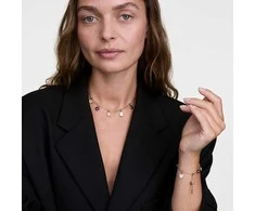 Daniel Wellington Žavus paauksuotas pakabukas su perlu DW00401461