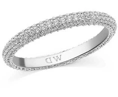 Daniel Wellington Charming ring with cubic zirconia Pavé DW0040170