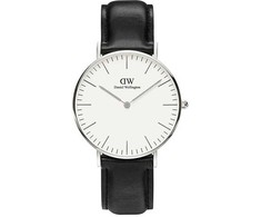 Laikrodis Daniel Wellington Classic 36 Sheffield S Baltas 0608DW