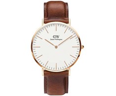 Laikrodis Daniel Wellington Classic 40 St Mawes RG Baltas 0106DW
