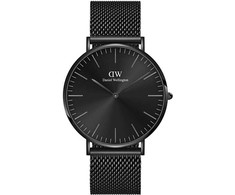 Laikrodis Daniel Wellington Classic Mesh Onyx Juodas DW00100632