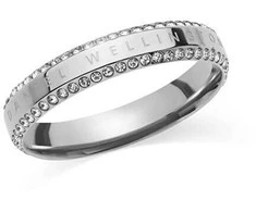 Daniel Wellington Dazzling steel ring with cubic zirconias Classic Aura DW004015