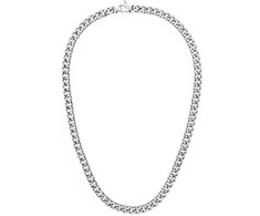Daniel Wellington Distinctive steel pakabukas for men Ellipse Cuban Chain DW00401669