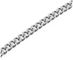 Daniel Wellington Distinctive steel pakabukas for men Ellipse Cuban Chain DW00401669