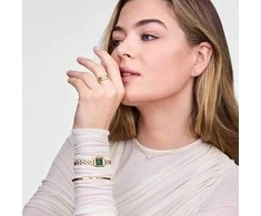 Daniel Wellington Gold-plated Infinity earrings with cubic zirconia Mirelle DW00401614