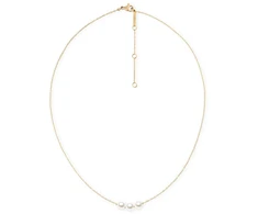 Daniel Wellington Gold-plated pakabukas with Swarovski pearls Pearl Trio DW00402110