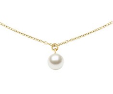 Daniel Wellington Auksu padengtas vėrinys su Swarovski perlais DW00401958