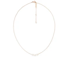 Daniel Wellington Gold-plated pakabukas with Swarovski pearls Pearl Trio DW00402111