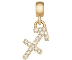 Daniel Wellington Auksuotas pakabukas su Šaulio kristalais, krištolinis zodiakas DW00400765
